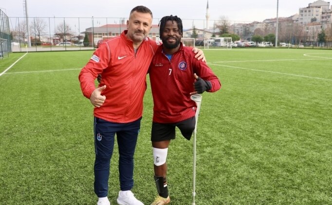 Trabzon'un ampute futbol tak�m�nda hedef �ampiyonluk