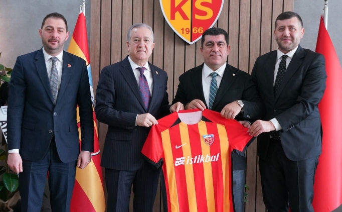 MHP Genel Bakan Yardmcs Durmaz'dan Kayserispor'a ziyaret