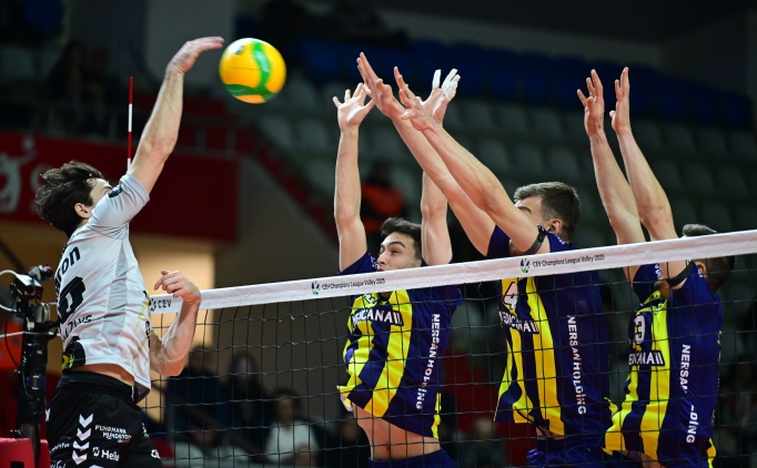 Fenerbah�e, CEV �ampiyonlar Ligi'nde 3. kez ma�lup!