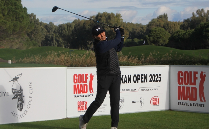 7. Balkan Open 2025 Golf �ampiyonas� Antalya'da ba�lad�
