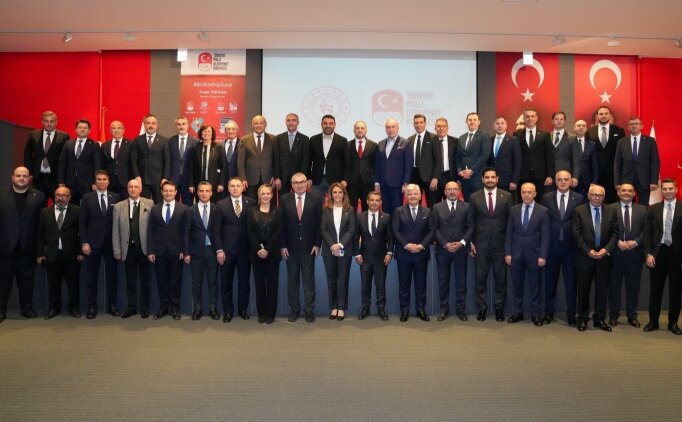 Olimpik Spor Federasyonlar� Olimpiyatevi'nde bulu�tu