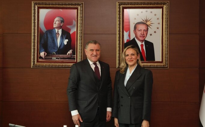 �afak M�derrisgil'den Bakan Bak'a ziyaret