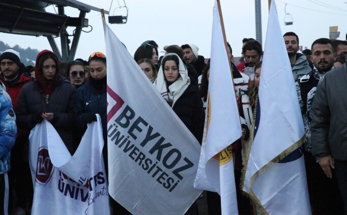 Erzurum'da �niversiteler Aras� K�� Oyunlar� a��l�� program� yap�ld�