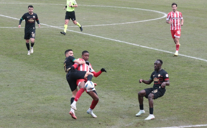 Boluspor-Amed ma�� ba�lad��� gibi bitti