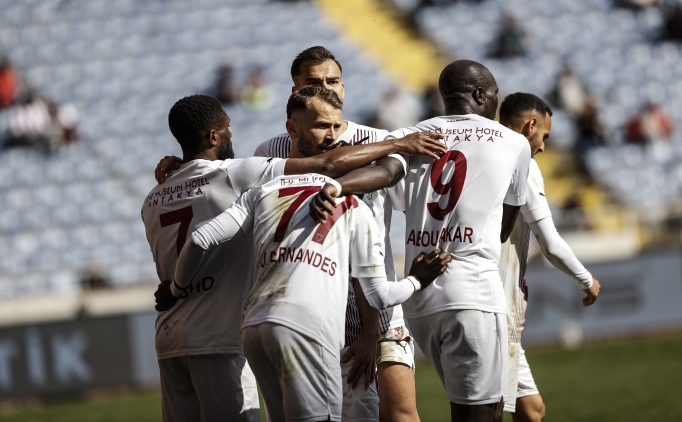 Hatayspor, 99 g�n sonra galibiyet hasretini dindirdi