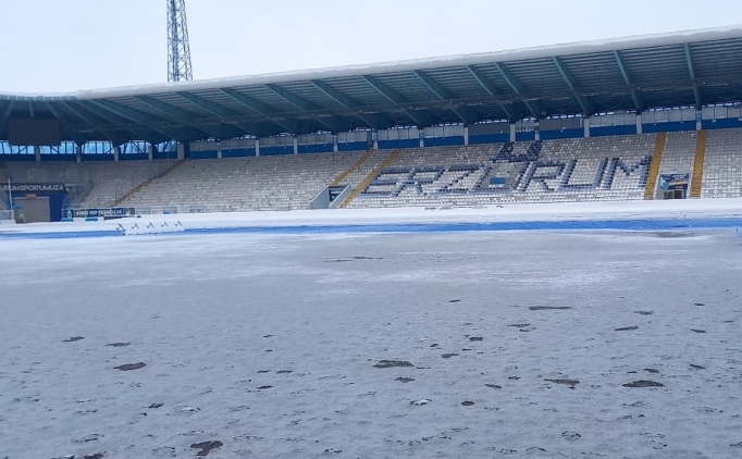Kaz�m Karabekir Stad� Erzurumspor FK-I�d�r FK ma��na haz�r hale getiriliyor