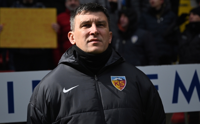 Kayserispor, teknik direkt�r Sergej Jakirovic ile kaybetmiyor