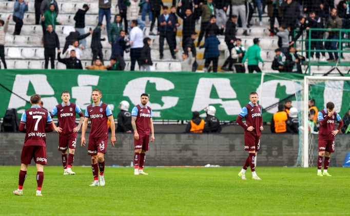 Trabzonspor'a uzatma dakikalar� yaram�yor!