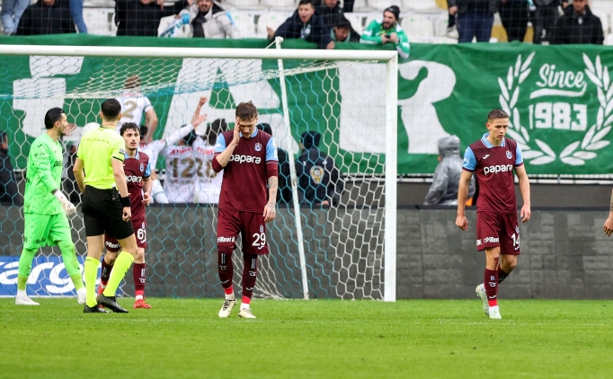 Trabzonspor'un deplasman kabusu s�r�yor!