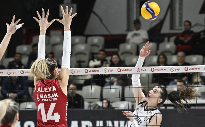 Galatasaray Daikin, derbide Be�ikta�'a set vermedi!