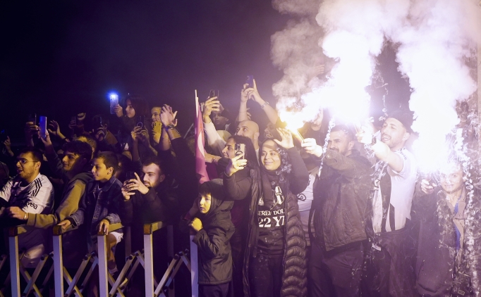 Beikta'a derbi sonras cokulu karlama