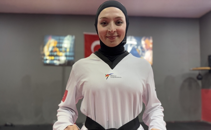 Milli tekvandocu Ahsen �eng�n'�n hedefi d�nya �ampiyonlu�u