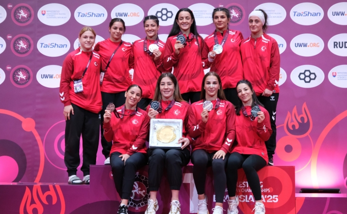 Kad�n G�re� Milli Tak�m� Avrupa �ampiyonas�'nda ikinci oldu