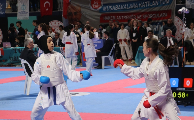 T�rkiye �ocuklar Karate �ampiyonas�, Kocaeli'de yap�ld�