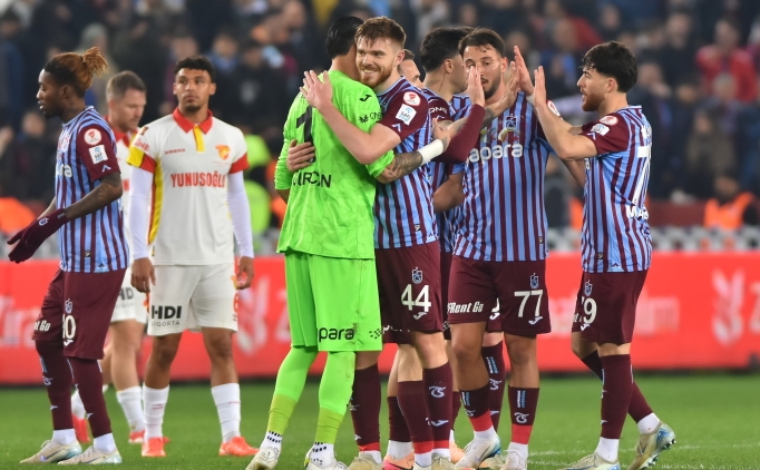Trabzonspor, 117 hafta sonra art arda 4 galibiyet pe�inde