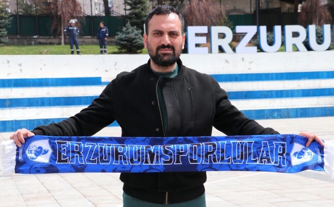 Erzurumspor FK taraftar�, S�per Lig i�in kenetlendi