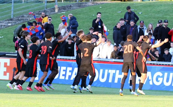 Barcelona U19'dan Trabzonspor a��klamas�!