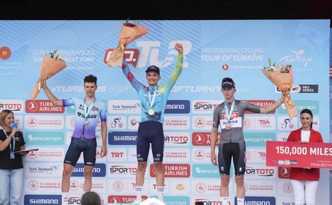 Cumhurba�kanl��� Bisiklet Turu'nda ���nc� etap Gonov'un!