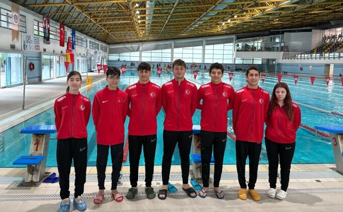 �zel Sporcular Y�zme Milli Tak�m�, Avrupa i�in haz�r!