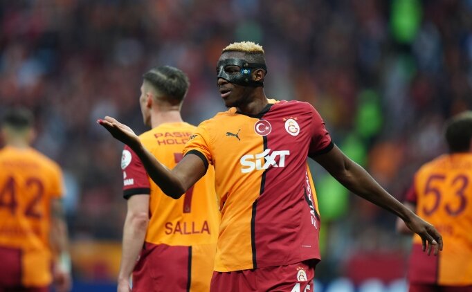 Victor Osimhen: 'Ben Galatasaray'a gelene kadar b�yle bir �ey g�rmedim'
