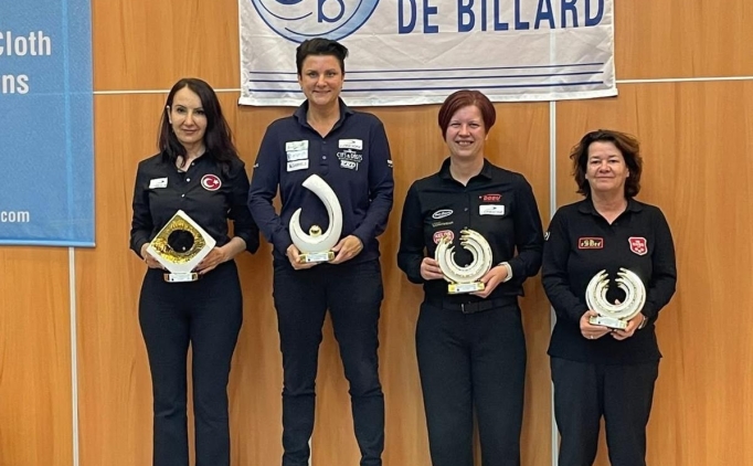 Milli bilardocu G�l�en Degener, �spanya'da g�m�� madalya kazand�