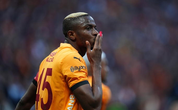 Galatasaray'dan Victor Osimhen a��klamas�!