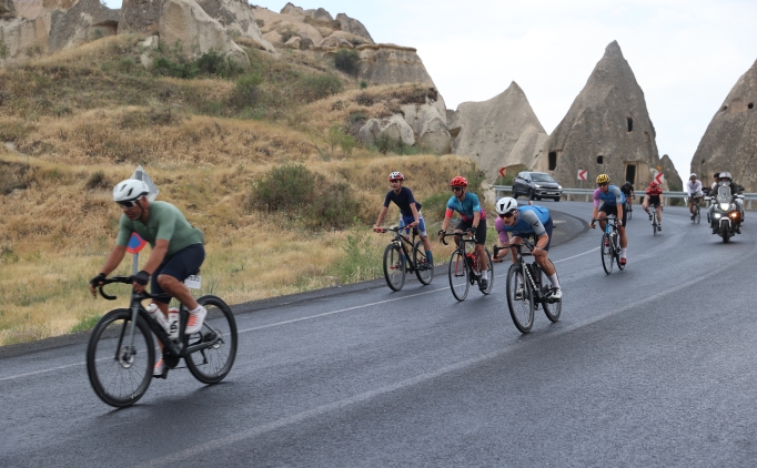 Kapadokya Bisiklet Festivali 111 kilometrelik 'Byk Sr' ile balad