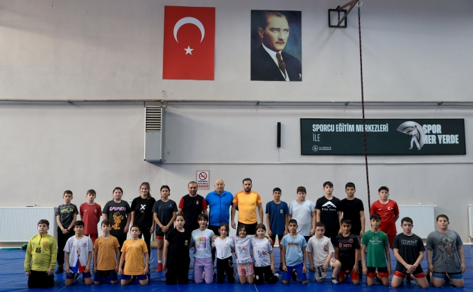 Edirne'de 'minik g�re��iler' �ampiyonlar�n izinde yeti�iyor