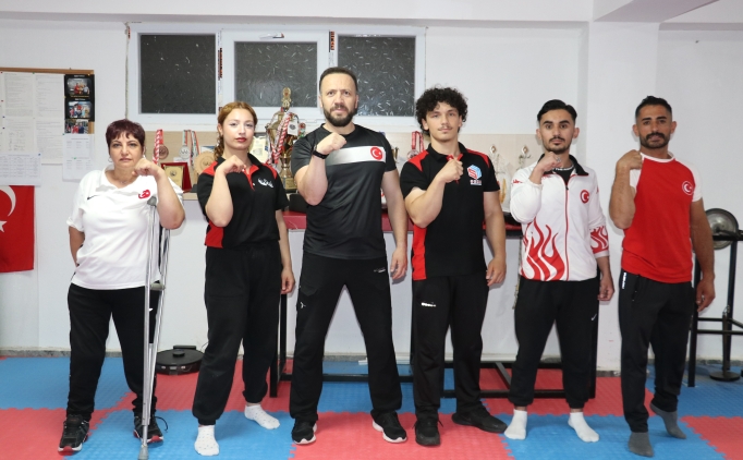 Milli bilek g�re��iler, D�nya �ampiyonas�'na '5'te 5' hedefiyle haz�rlan�yor