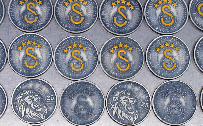 Darphane, Galatasaray'�n 25. �ampiyonlu�u i�in hat�ra paras� bas�yor