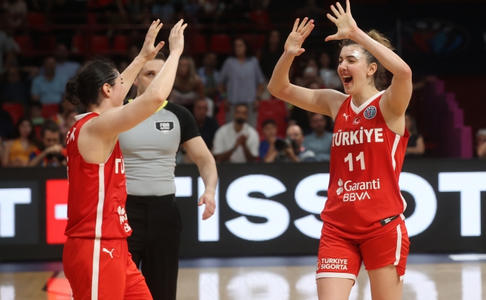 FIBA Kad�nlar Avrupa Basketbol �ampiyonas� 8 ma�la s�rd�
