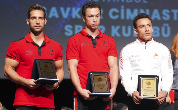 Milli cimnastik�iler �d�llendirildi