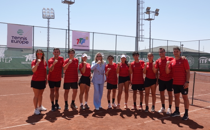 14 Ya� K�z ve Erkek Tenis Milli Tak�mlar�, Avrupa Yaz Kupas� Finalleri'ne kat�lmaya hak kazand�