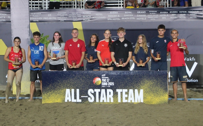 Plaj hentbolunda 17 Ya� Alt� EHF Avrupa �ampiyonas� tamamland�