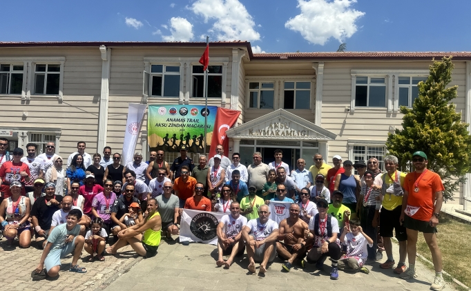Isparta'da 'Anamas Trail' kousu yapld