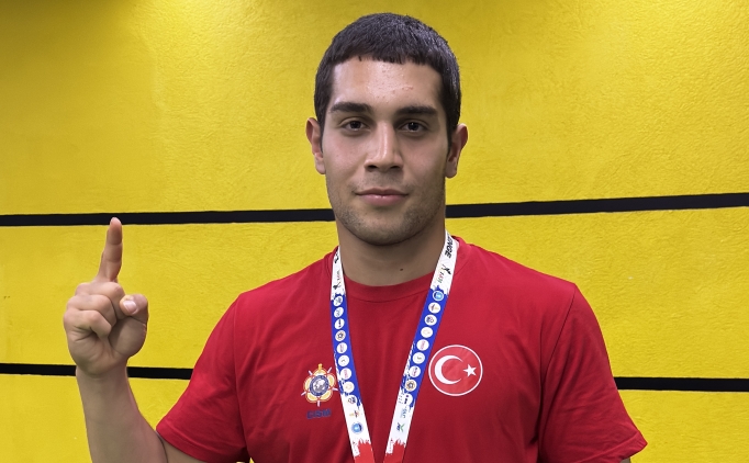 TSK'y temsilen katld turnuvada altn madalya kazand!