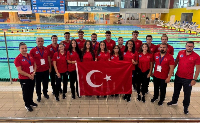 Milli sporcular, Paletli Y�zme Havuz Avrupa �ampiyonas�'nda 4 madalya kazand�