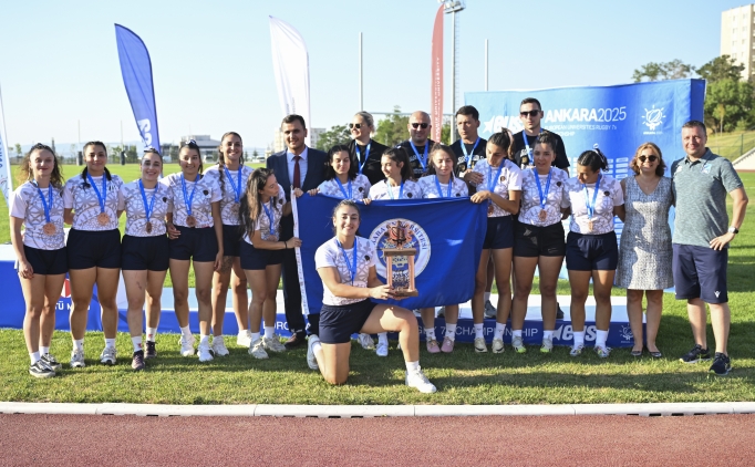 Ankara niversitesi Kadnlar Ragbi Takm, Avrupa ampiyonas'nda 3. Oldu