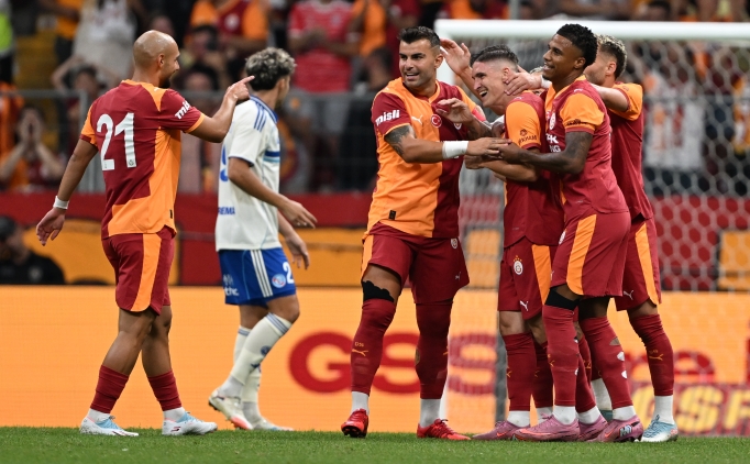 Galatasaray'dan Strasbourg kar��s�nda net galibiyet!