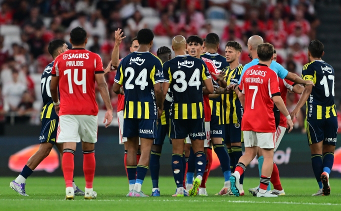 Fenerbah�e geri d�nemedi, Benfica'ya ma�lup