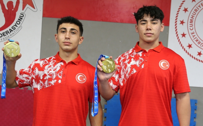 Milli haltercilerden 6 madalya!