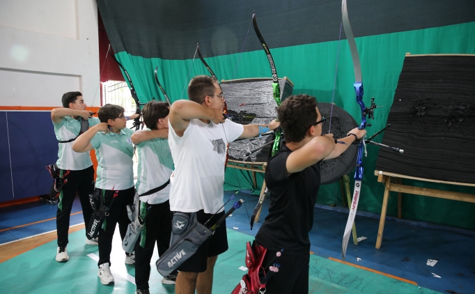 Okulukta gelecein sporcular Konya'da yetiiyor