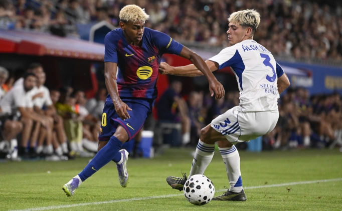 Barcelona'dan Como karsnda gvde gsterisi!