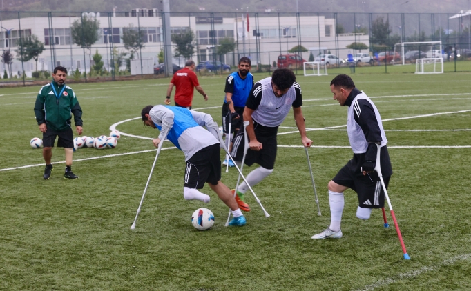 Ampute Milli Futbol Tak�m�'n�n hedefi, 2026 D�nya Kupas�'na seriba�� gitmek