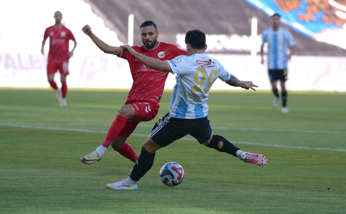 Erzurum'da puanlar son dakikada paylald!