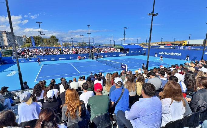 Uluslararas Samsun Ak WTA 125 Tenis Turnuvas sona erdi