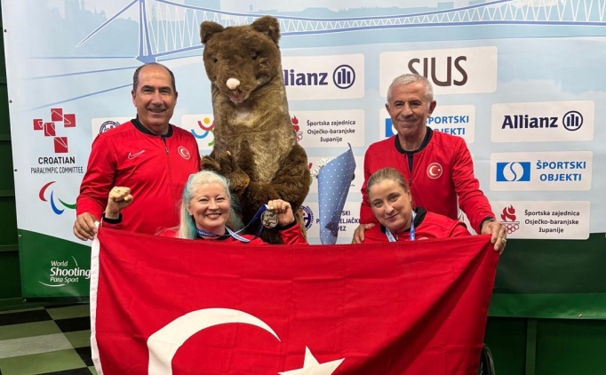 Milli para at�c�lardan Avrupa �ampiyonas�'nda 3 madalya!