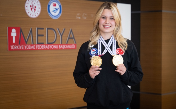 Dnya ampiyonu Defne Kurt'un 'Gazze' hassasiyeti