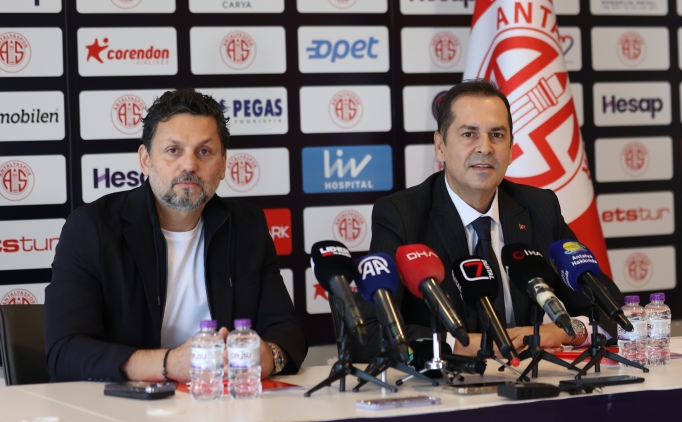 Erol Bulut'tan imza sonras aklama: 'Hedefimiz Antalyaspor'u iyi yerlere getirebilmek'