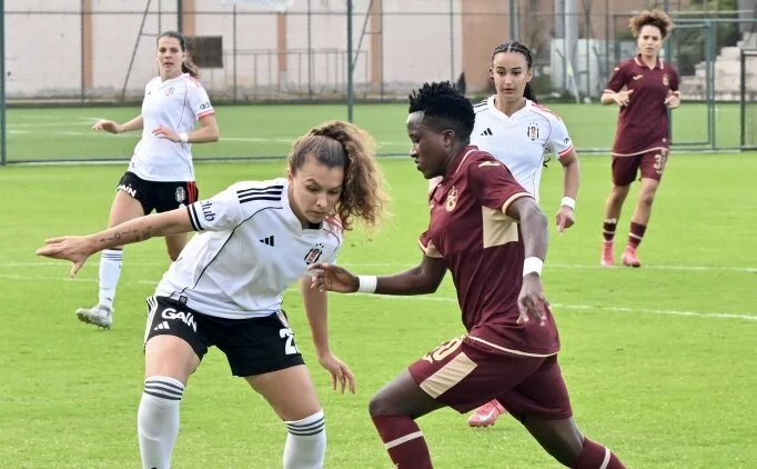 Kad�nlar derbisinde Trabzonspor, Be�ikta�'� devirdi